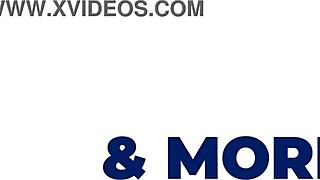 Gloryhole teen student dives into wet cock-sucking adventure