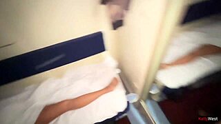 Girl Wakes On Train From Rough Penetration!