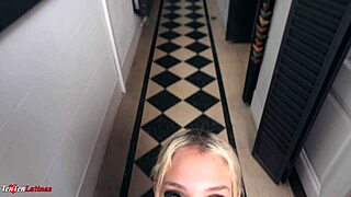 Hey, wanna see this little blonde teen 18+ get pounded hard?