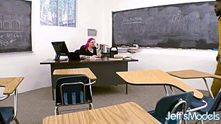 sexy fat tutor sara star bangs hung black stud, oops so hot