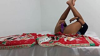 Wow! Hot Student Chooses Home To Masturbate Her Wet Brown Pussy With Toys!