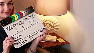 18 year old student makes guy cum at milking table