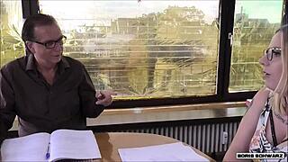 Teen student seduces teacher secretly