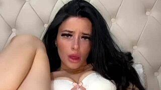 Experienced European Teen Brunette's Slutty POV Masturbation With Dildo Experience