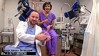 Student Jackie Banes Caught, Gagged, and Blasted in POV