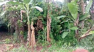 College Students Fucking Wild in Bush During School Hours!