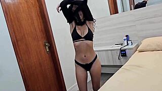 sexy latina talitinha, wanna take it rough in the ass for first time?