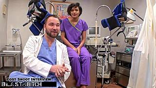 student jackie banes caught and blasted with cum by doctor tampa