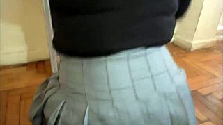 caught my stepsister before college for a quick ass cum pov! 😈