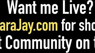 Yo, this plump prof Sara Jay got pounded hard by a huge cock! Wild stuff 😜