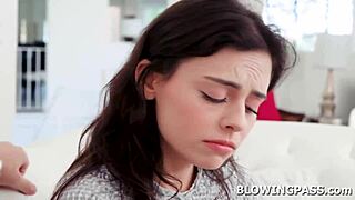 Hey, wanna see me practice blowjobs on my stepdad’s cock?