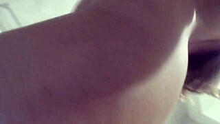 Sexy teen webcam girl dances in the bathroom