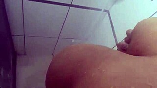 Ebony Curvy Stepmom Seduces Student with Natural Tits