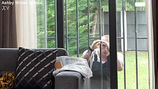 she sneaked away with the young 18+ gardener