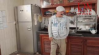 Morning Chaos in Kitchen Comedy NSFW Story 284