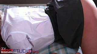 student shares snowball with friend