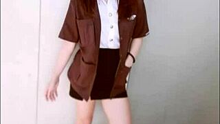 Thai Students Compete in Wild Jerk Off Challenge!