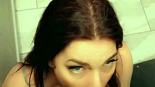 Teen Cumslut Sucks and Fucks Stranger Behind Vending Machine