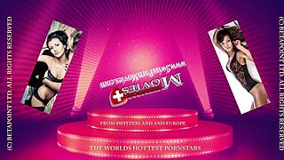 Cleopatra 18 gets drilled hard during her intense fitness training.