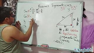 18 Trigonometr�a Sexual De 37 Grados En Tu Y: Asian Nerd Student and Teacher in Bedroom