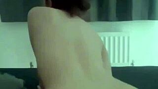 horny american exchange student girlfriend has intense orgasm experience