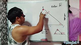 Wow! Asian Nerd Gets Wild in Bedroom for Sexual Math Lesson X