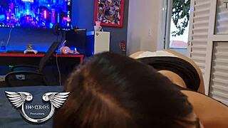 e-girl pal of my daughter came over, lost game, so i, uh, slammed her tight slit