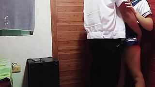 Beautiful Teen Student With Big Ass Bent Over In Viral Video