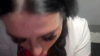 Horny British College Girl Teases with Solo Toy Fun