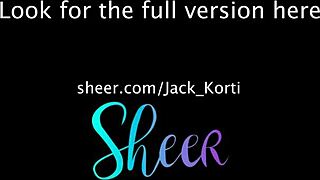 Massage turns wild as her pussy gets covered in cum from monster cock orgasm