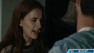 Romantic sex with cute brunette girl featuring small tits in hd