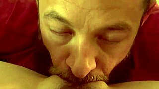 brad newman teaches pussy eating tutorial with dripping hairy pussy