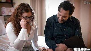 Sweet big tits teen 18+ student leana lovings fucks college administrator?