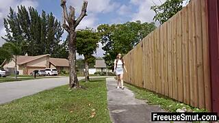 Stepdad and stepson fuck tutor hard as personal sex toy!