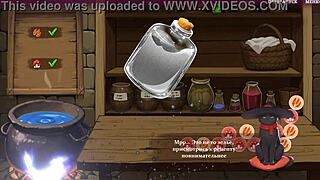 A Rich Milf Interacts with a Young 18+ Virgin in Hentai Game Animation