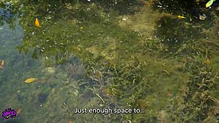 Risky Outdoor Sex on Secret Island Boat Leads to Creampie POV