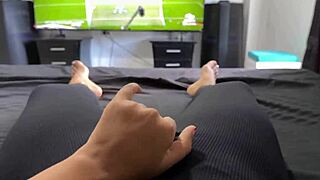 mientras veo el partido de colombia queria divertirme un poco