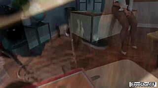 whitney feels intense pleasure earning extra credit with teacher david lee and joshua lewis