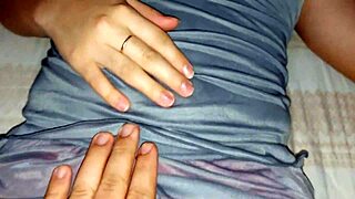 Xxx, asi de facil fantasia con mi hermanastra, he moans during taboo roleplay.