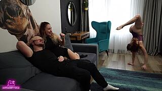 bella mur is a cuckold while darko mur fucks a doll in anal nicole murkovski cuckquean anal