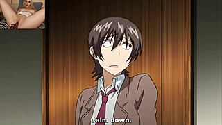 i can't believe the shy student has such a big dick