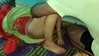 Newly married girl enjoys intimate video with husband