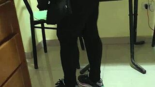 Watch this venezuelan employee flirting!