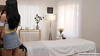 Teen Babe Licks Her Best Friend's Stepmom!