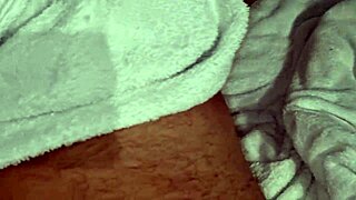 Ansima moans spitting on his big cock in slow intense jerk with lots of cum to drink 😏