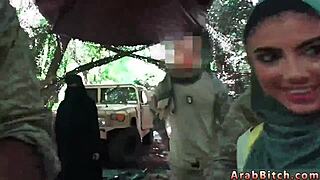 Arab student and hot sexy arabic girl fuck xxx home away from home