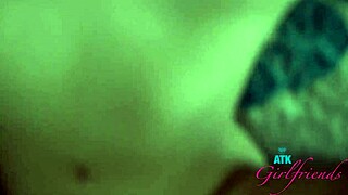 student amber angel pisses takes cock deep in her pussy and gets creampie braces