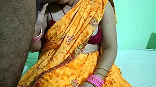 Indian housewife fucks her sons tuition teacher