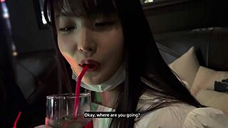 College girl taken to love hotel first time