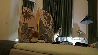 Sexy lingerie and mini skirts try on haul day with a really beautiful and cute hot brunette babe backstage